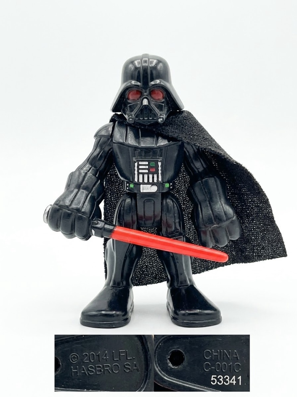 Playskool Heroes Star Wars Galactic Heroes Darth Vader Action Figure Hasbro 2.5”